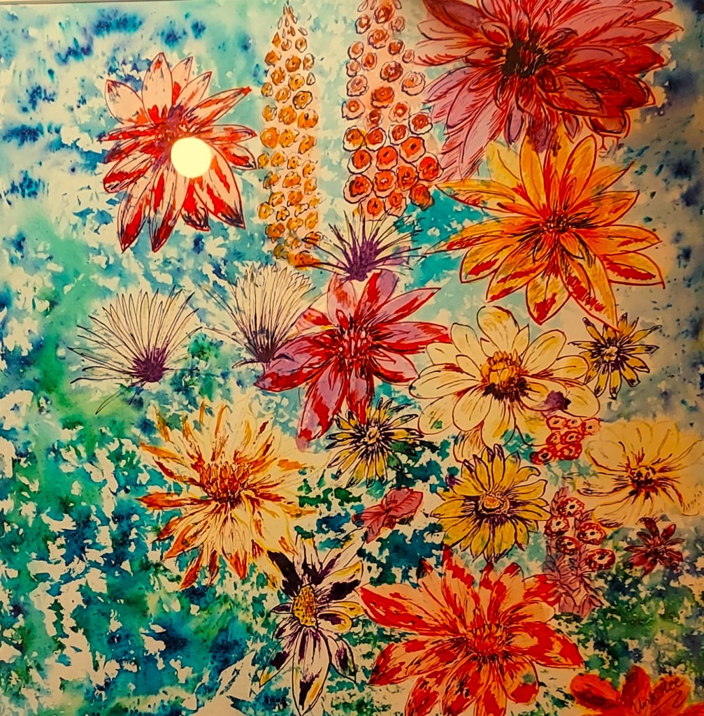 Fun with Flowers, SOLD